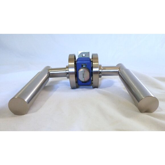 Emtek Door Set Disc Rosette Myles Lever - Picture 4 of 5